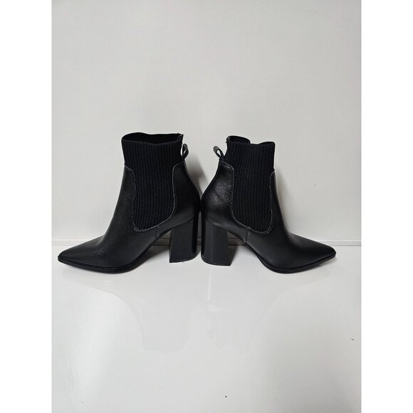 STEVE MADDEN Hollis Bootie In Black Size 5.5M - Picture 3 of 9